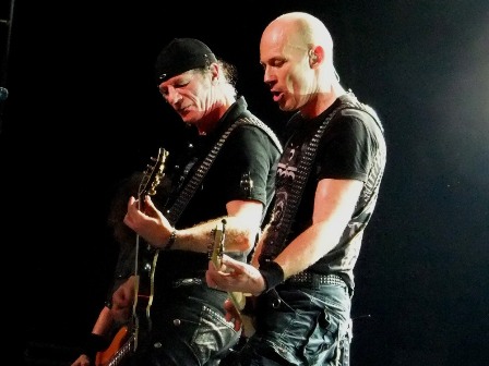 Accept guitar players - Herman Frank and Wolf Hoffmann