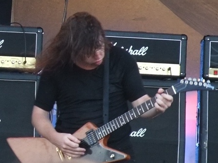 Ryan O'Keeffe from Airbourne live in Clisson