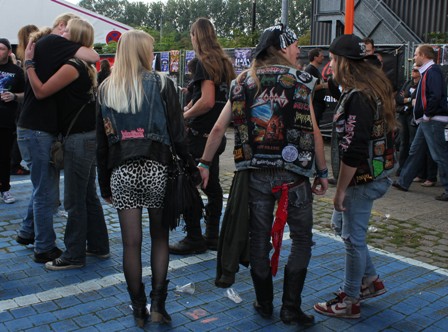 Metalheads at the Alcatraz Metal Festival Belgium