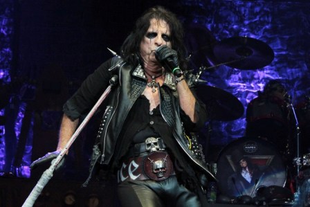 Chris Broderick with Alice Cooper