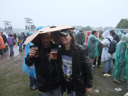 Metal Traveller and Ricardo under the storm of the Sonisphere Stockholm