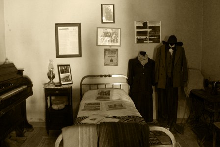 The Butch Cassidy room at tthe Touring Club Hotel in Trelew