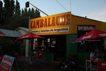 Cambalache restaurant in El Calafate