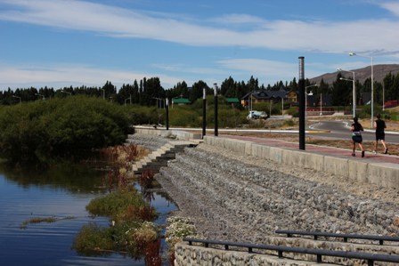 Waterfront of El Calafate