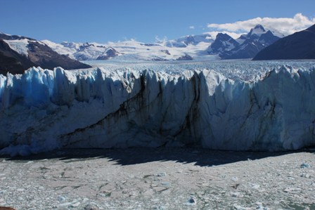 The Glacier Perito Moreno in Argentina