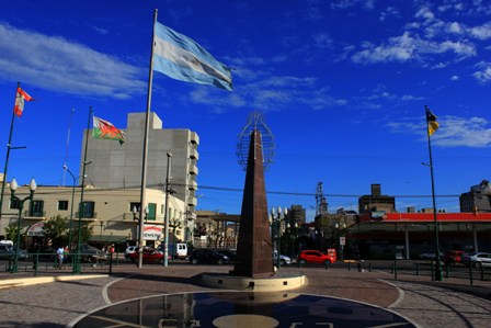 Plaza de las Colectividades in Trelew