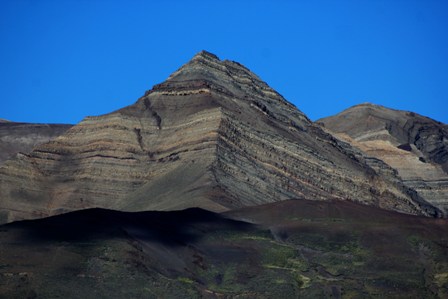 A mountain pyramid