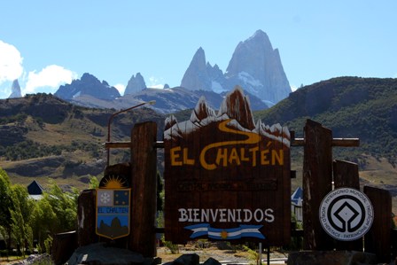 Fitz Roy welcomes you to El Chaltén