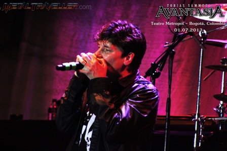 Eric Martin from Mr. Big with Avantasia