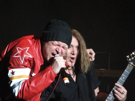 Kai Hansen and Michael Kiske in 2010! Last time, it was 21 years ago!