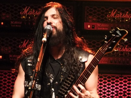 John "JD" DeServio on bass with Black Label Society live in Paris