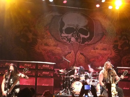 Black Label Society on stage