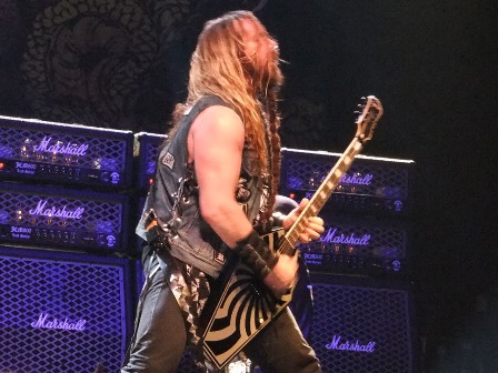 Zakk Wylde - Black Label Society live in Paris France