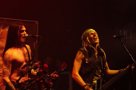 Blackrain at the Bataclan with Steel Panther