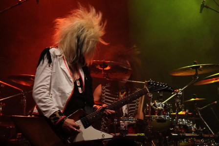 Blackrain on stage at the Bataclan in Paris