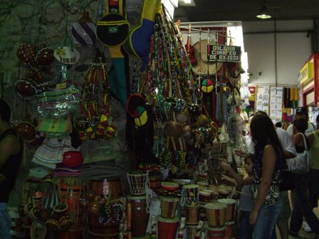 Inside the Mercado Modelo, Salvador, Brazil