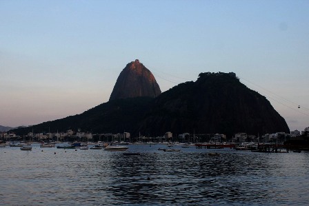 Sugarloaf, seen from Botafogo Beach