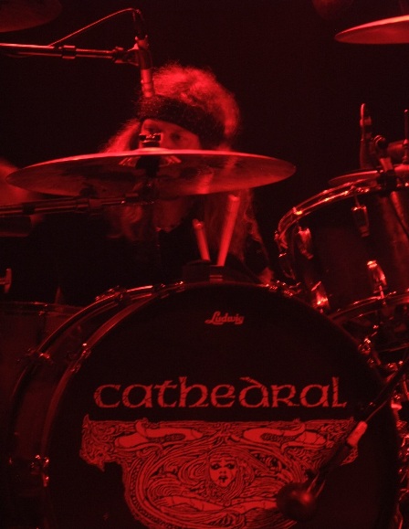 Brian Dixon on drums - Cathedral in Paris