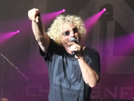 Sammy Hagar with Chickenfoot in Paris