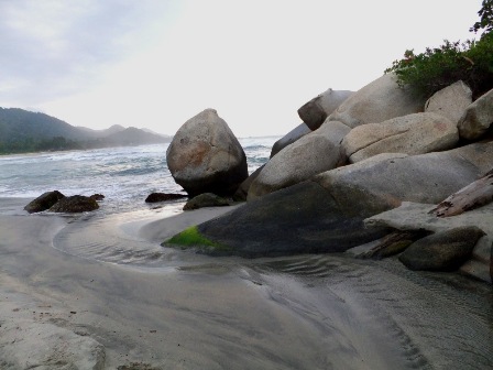 Stones and sea - Tayrona National Park in Colombia