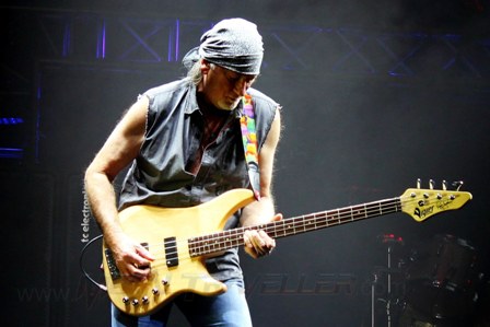 Roger Glover with Deep Purple in Paris