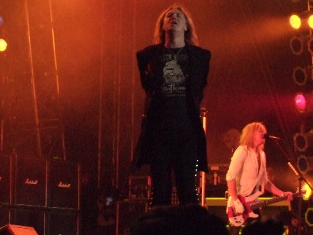 Joe Elliot from Def Leppard live at Sweden Rock Festival, Sweden, June 2008