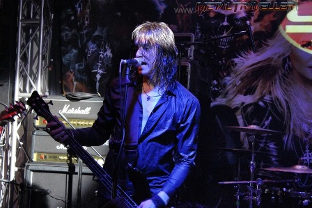 Nick Douglas with Doro at Ozzy Bar in Bogotá