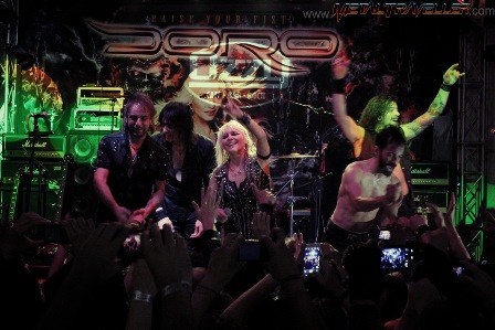 Doro live at Ozzy Bar in Bogotá Colombia