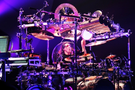 Mike Mangini live with Dream Theater