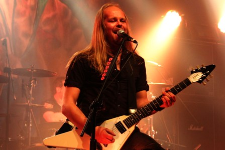 Dirk Sauer at the Bataclan in Paris, live with Edguy