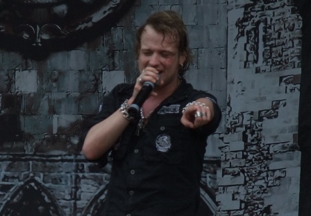 Tobias Sammet from Edguy live at the Gods Of Metal 2009