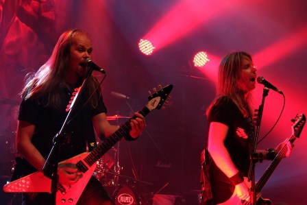 Dirk Sauer and Tobias Exxel live with Edguy