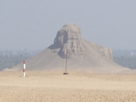 The Black Pyramid of Amenemhat III in Dahshur