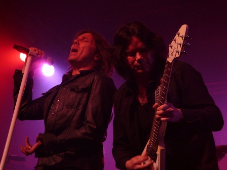 Joey Tempest and John Norum with Europe live in Mons
