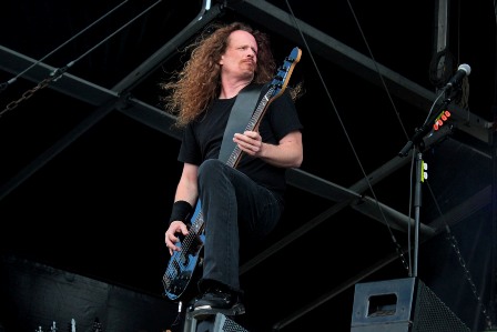 Jack Gibson from Exodus live at the Hellfest Open Air