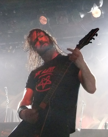 Gary Holt from Exodus live in Paris