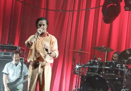 Billy Gould, Mike Patton and Mike Bordin - Faith No More live in St Cloud, France - August 29 2009