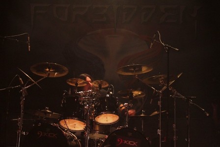 Gene Hoglan on drums live with Forbidden