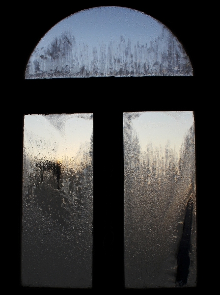 Frost on the window