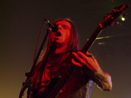 Dirk Schlächter from Gamma Ray live in Belgium at PPM Fest