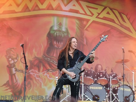 Eric Peterson with Gamma Ray in Wacken