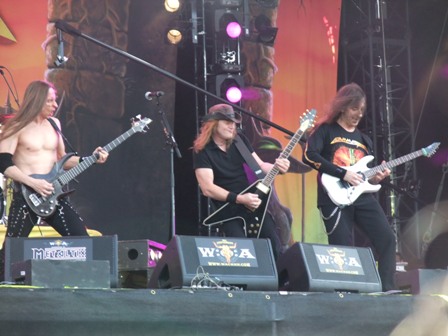 Eric Peterson from Gamma Ray in Wacken - July 31 2009