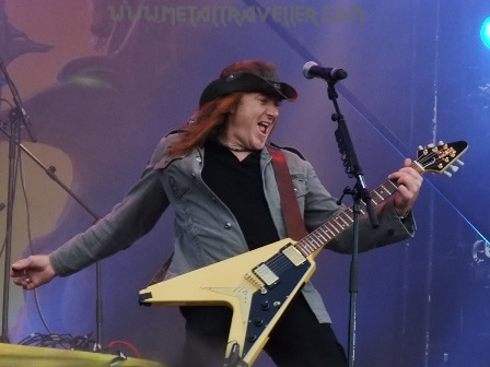 Greg Christian with Gamma Ray in Wacken