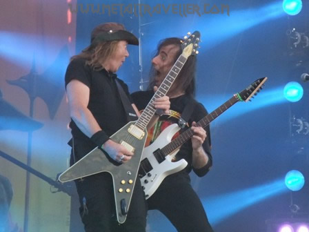 Alex Skolnick from Gamma Ray live at Wacken Open Air