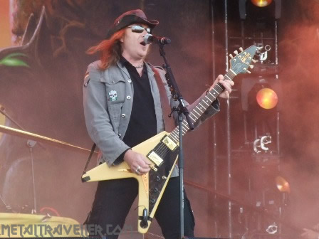 Chuck Billy and Paul Bostaph from Gamma Ray live at Wacken Open Air