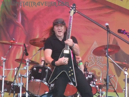 Chuck Billy and Alex Skolnick from Gamma Ray in Wacken