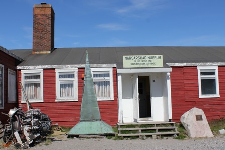 The Narsarsuaq Museum building, Greenland