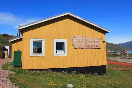 The Leif Eriksson Hostel in Qassiarsuk