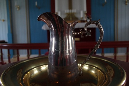 Inside the church - Igaliku in Greenland