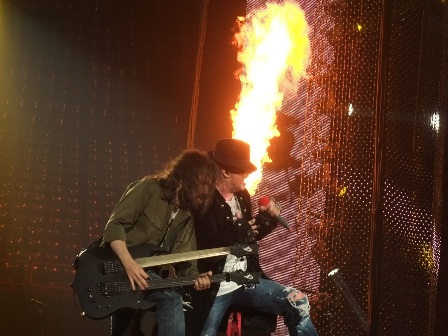 Bumblefoot and Axl Rose